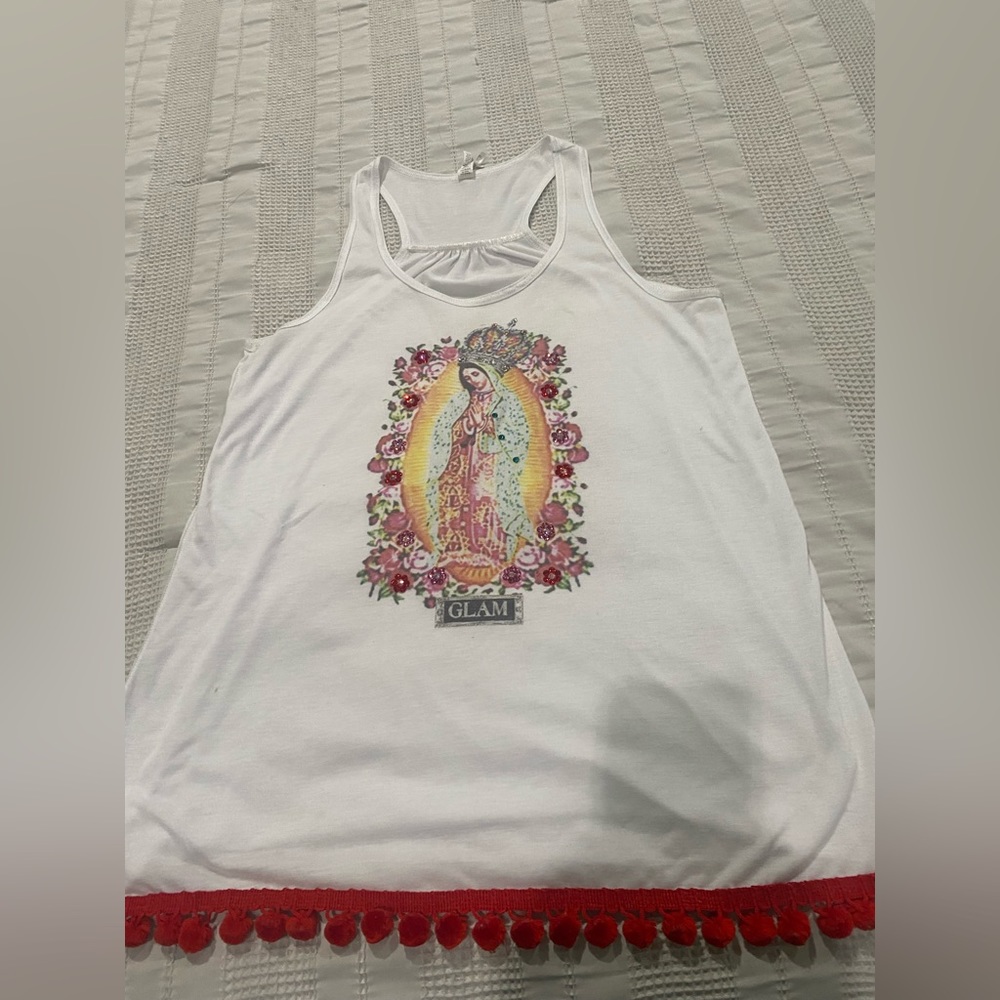 Glam t-shirt tunic top